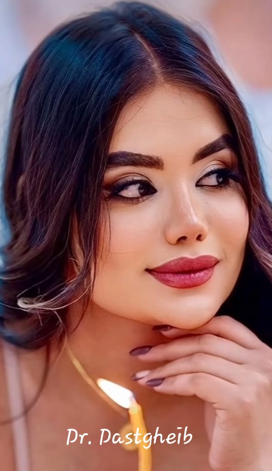 خط کانتور ظریف و متقارن در جراحی بینی فانتزی توسط دکتر دستغیب در شیراز